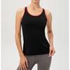 Women's Top Solid Color Sports Fitness Running Yoga Quick Drying Vest