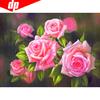 DIY Diamond Painting Flower Embroidery Sale Full Round Picture Of Rhinestone Diamond