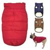 Winter Dog Coat Furry Lining Solid Color Windproof Dog Snowsuit Dog Coat Puppy Outfit Puppy Outfit Easy To Wear
