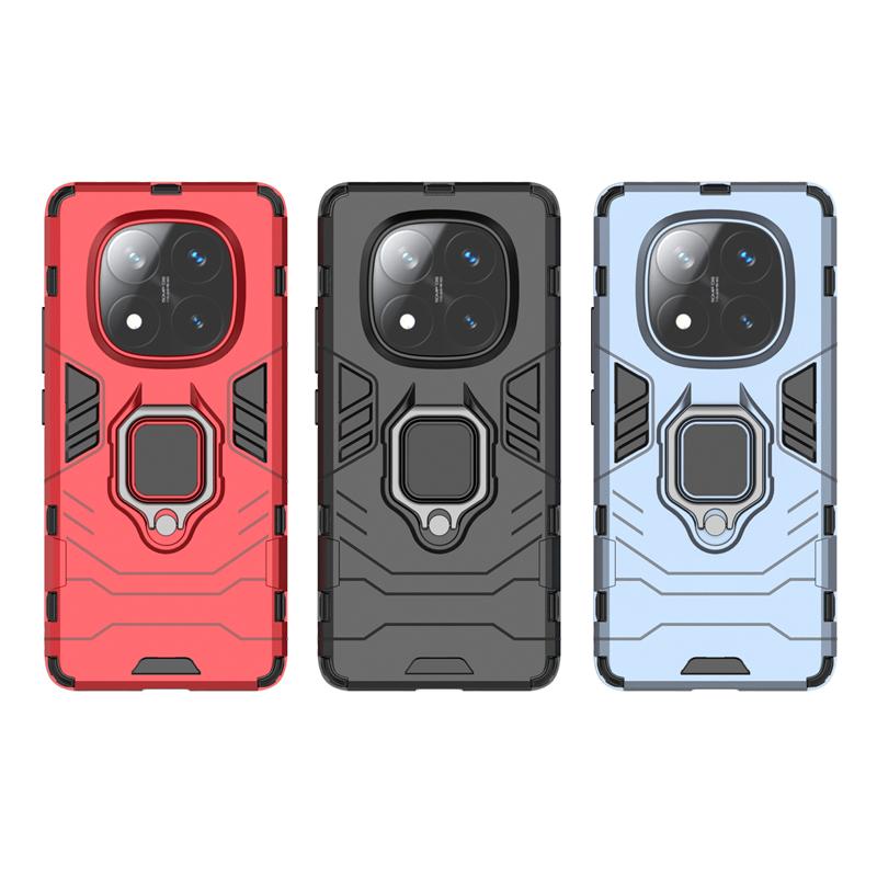 For Redmi Note 14 Pro 4G Case Cover Xiaomi Redmi Note 14 Pro Capas Shockproof Ring Magnetic Holder Fundas Redmi Note 14 Pro 4G