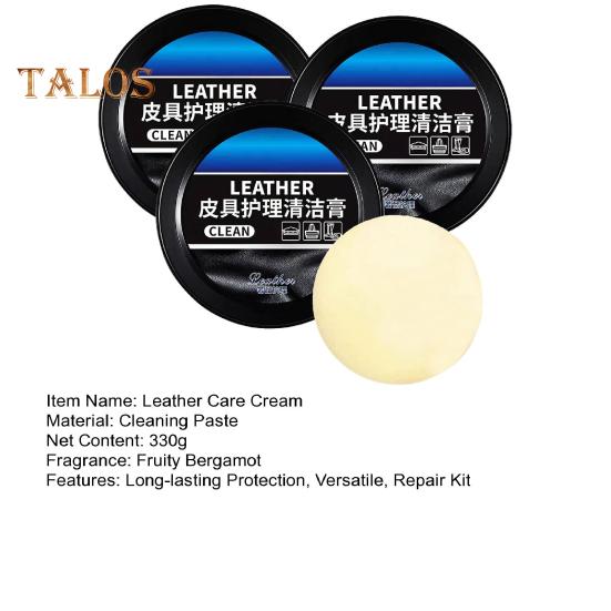 Leather Care Cream Paste Car Interior Furniture Leather Repair Kit Long-Lasting Protection Advanced Leather Care