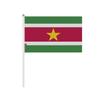 Drapeau Miniature - Suriname - 30 X 45 Cm - 100 Pièces - Polyester - Léger Et Robuste
