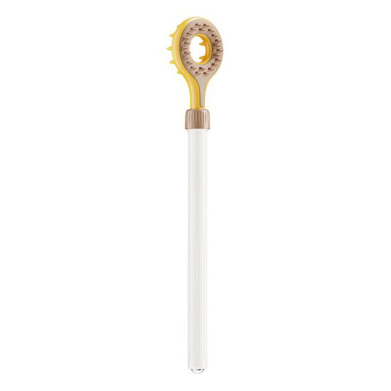 Extendable Back Scratcher Portable Hard-to-Reach Areas Double-sided Telescoping Handle Back Scratcher Magnetic Rolling Bead Acupoint Massager Tools