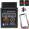 Car OBD2 Scanner Bluetooth-Compatible Elm327 V1.5 Code Reader OBDII Diagnostic Tool Diagnosis Scanner for Android IOS Windows