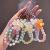 Macaron Color Mobile Phone Lanyard Wrist Strap Women's Hand-held Chain Short Anti-lost Cell Phone Case Cute Lanyard Key Pendant