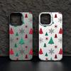 Festive Winter Christmas Tree Case for iPhone 13, 14 Pro Max, 15, 16 Pro, and 17