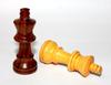 StonKraft Edition Wooden Chess Chessmen Figurines Collector's Pieces, Coins, Pawns, (3" Brown)