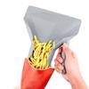 Chip Scoop Food French Fries Food-grade Plastic Shovel Fry Scoop With Handle-JL