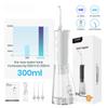 1PC Dental Water Jet 3 Mode Water Flosser Oral Irrigator for Teeth Rechargeable Portable 300ML Water Tank Teeth Cleaner
