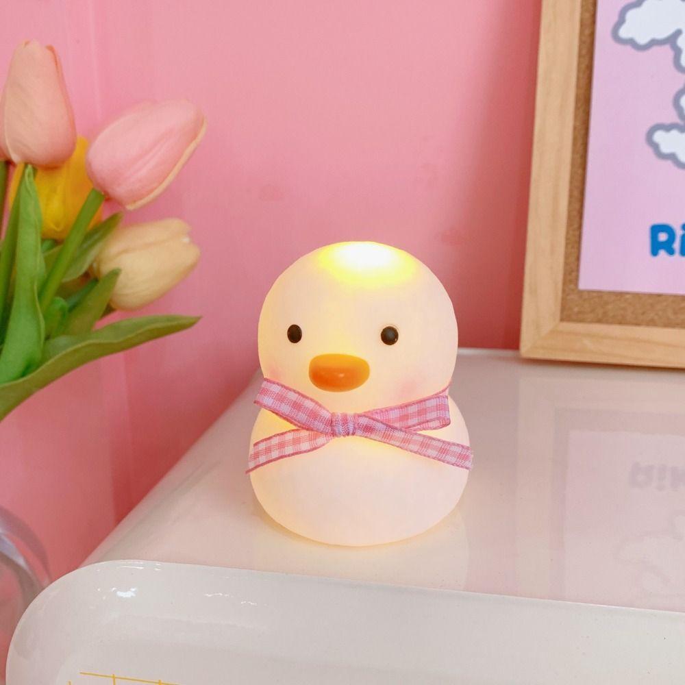 Creative Bedside Lamp Silicone Cartoon Animal Lamps Soft Light Led Night Light Student Dormitory