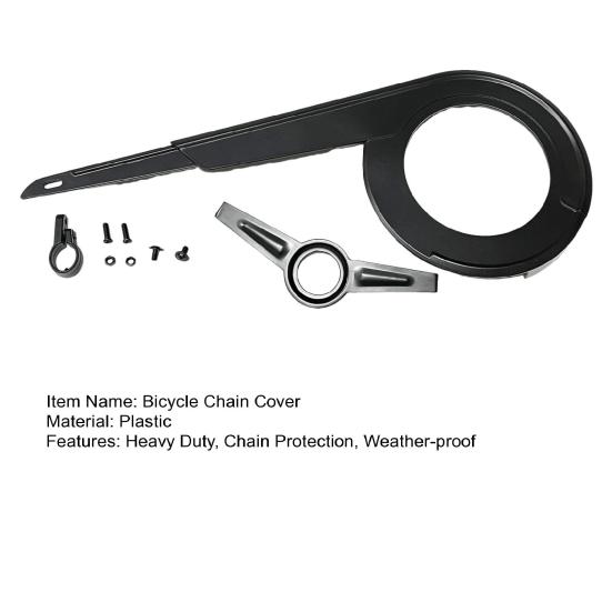 Bike Chain Cover Lightweight Cycling Folding Bicycle 40-44T Crankset Chainring Chain Wheel Protector Guard Bike Accessories