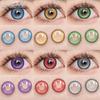 Cosplay Color Contact Lenses for Eyes Halloween Crazy Color Lenses Cosmetic Beauty Pupil Yearly Use