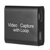 High Definition Live USB External for Switch Game USB To HDMI with Loop Out Capture Card