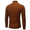 Men's Autumn Winter Turtleneck Long Sleeve Slim Pullover Sweater Blouse Top