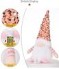 1/2/3pc Christmas Glow Dwarf Doll Christmas Faceless Dwarf Plush Elf Christmas Tree Pendant Nightlight New Year Party Decoration