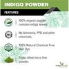 The Forest Herbs Natural Care From Nature 100% Organic Henna, Indigo, Amla Powder For Hair Black Combo Each 100Gms