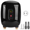 Instant Water Heater Mini Electric Tankless Heating Equipment Bathroom Shower Supply BlackAU 220V