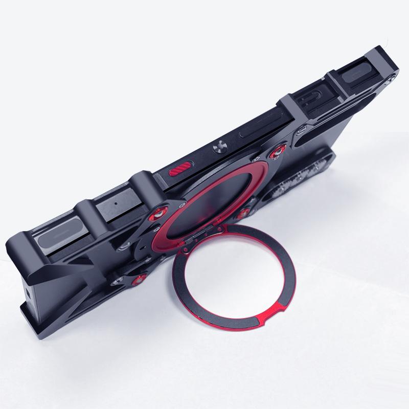 For Samsung Galaxy S25 Edge Bumper Case Kickstand Aluminum Alloy Magnetic Phone Cover with Wrist Strap