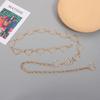 Waist Accessories Women Metal Ladies Love Heart Pants Chain Heart Belts Waist Chain Waistband