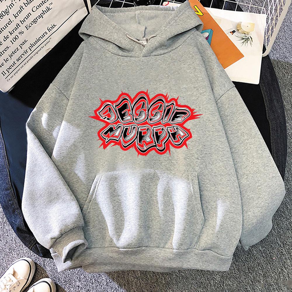 Hip Hop Jessie Murph Hoodie with Hooded Comfortable Sweatshirt Graphic Printing Casual Hooded Clothing Moletom Fleece Pullovers