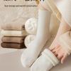 Women's Thick Velvet Mid-Tube Socks - Deodorant, Warm Terry for Autumn/Winter