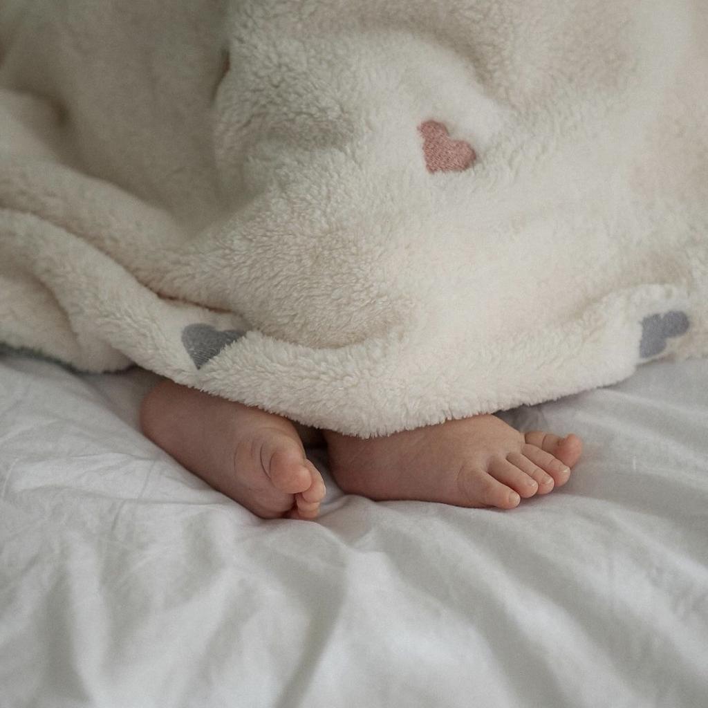 Flannel Baby Blanket Soft Warm Embroidery Newborn Quilt for Crib Bear Bunny Cartoon Autumn Winter Baby Bed Blankets 90*130cm