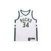 Giannis Antetokounmpo Swingman Jersey, Milwaukee Bucks No. 34 Men Jersey White 864429-100