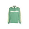 Originals Collared Sweatshirt With Three Stripes And Half-Zip Men Tops Green IS4364