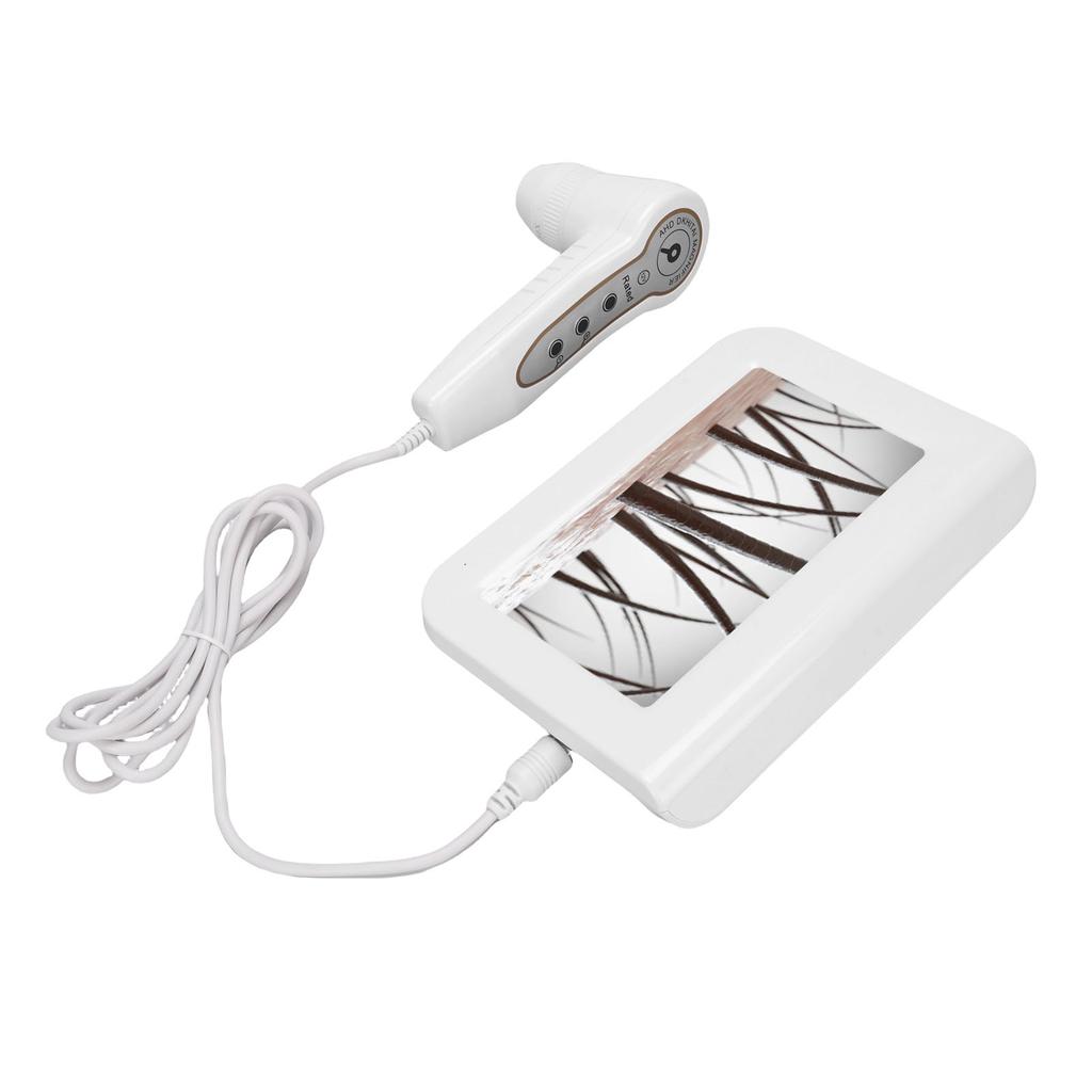 7 Inch Hair Follicle Analyzer High Resolution Skin Detector Analyzer Rechargeable with 50X 200X Lens