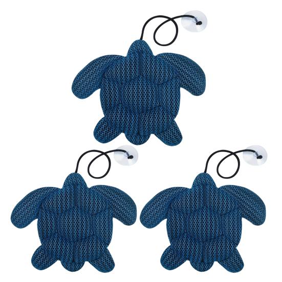 1/2Pcs Turtle Hot Tub Scum Absorber with Suction Cup Reusable Spa Hot Tub Cleaner Swimming Pool Floating Oil Absorbing Filtering Scum Sponge