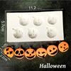 Pumpkin Shape Fondant Cake Mold Bat Spider Owl Pumpkin Silicone Mold Halloween Theme Party Silicone Mold Baking Accessories