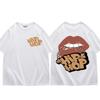 Hip Hop Graffiti Print T Shirts Summer Cotton T Shirt Casual Fashion Tops Unisex Woman Short Sleeve Tees Street Oversized T-shirts