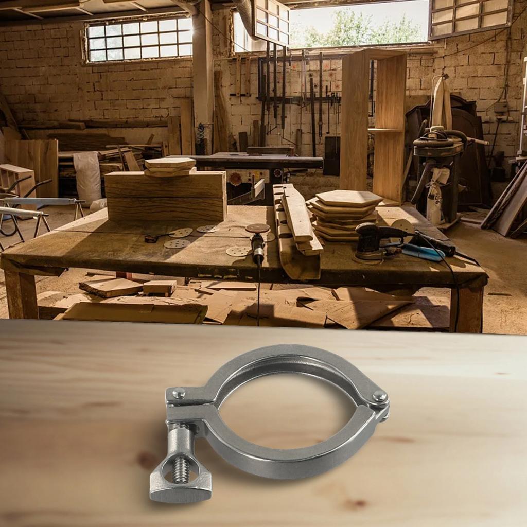 Clamping Tri Clamp Optional Inch Polished SS304 Stainless Steel