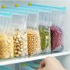 10pcs Reusable Leak-Proof Freezer Bags with Zipper Lock - Keeps Food Fresh, Ideal for Kitchen Organization