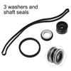 SPX1600TRA Gasket Seal O-Ring Rebuild Kit Seal Assembly Replacement Kit for Hayward Super Pump SP2600 SP1600 SP2600X