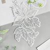 White Organza Bead Embroidery Flower Applique Decorative Dress Dress Wedding Accessories Cloth Sticker Accessories