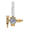 All Brass Argon Pressure Reducer Gas Flowmeter Air Welding Pressure Regulator Tig Flow Meter G5/8 Male Thread CGA580 Connector