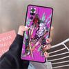 Luxury Black Phone Case For Xiaomi Redmi Note 11 10 9 8 7 Pro 9S 9A 9C 10s 8T K40 10C 10S Funda Cover Anime Chainsaw Man