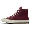 Chuck 70 High Dark Beetroot Unisex Sneakers Red Egret Black A01448C