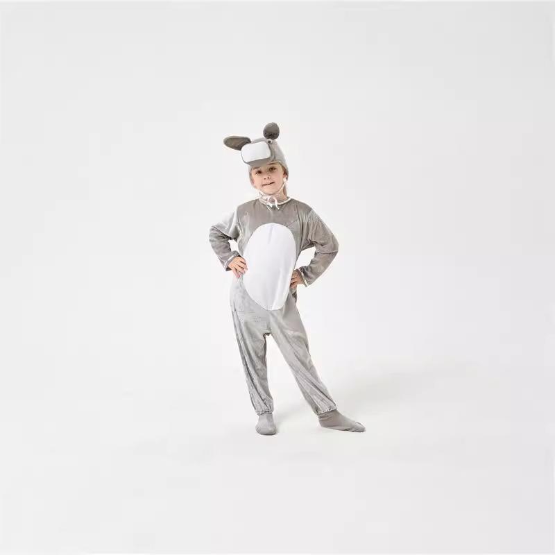 Halloween Children's New Animal Onesie Play Donkey Kindergarten Stage Performance Costume