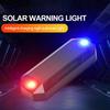 Car Security Lights LED Solar Powered Mini Warning Light Car Warning Light Night Security Simulated Alarm Lamp Flashing Warning Lights