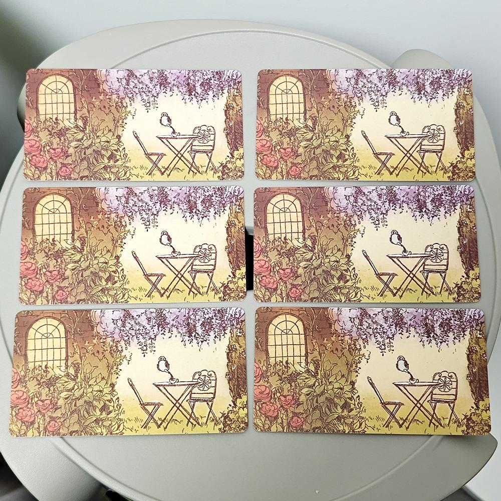 Secret Garden 40 Charming Cards 10.5*6cm Contains Small Signs and Encouragement Imbued with Magic From The Garden