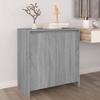 VidaXL Buffet Sonoma Grey 70x41x75 Cm Engineered Wood 813003