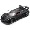 1:24 Koenigsegg Alloy Car Model with Sound and Light, Pull-back Sports Car Ornament.