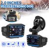 Car Recorder English Russian Voice 2 In 1 Anti Radar Detector VG3 1080P HD Dash Cam DVR Camera Recorder Color Screen 130 Degree Dashcam