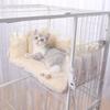 Winter Plus Velvet and Thickened Cat Cage Binding Nest Cat Cage Enclosure To Keep Warm Cat Nest Straps Can Fix Pet Cat Mats