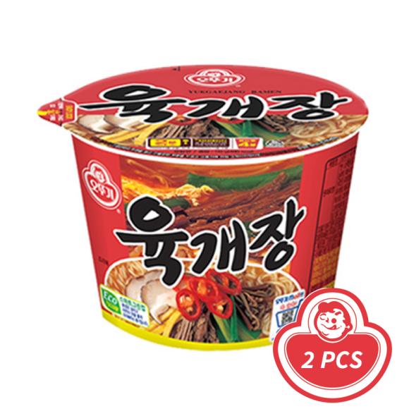 Ottogi Yukgaejang Big Cup 110g (3 Options)
