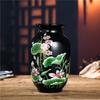 Jingdezhen Ceramic Vase Chinese Classic Porcelain Flower Pot+Base Figurines Home Furnishing Table Ornaments Crafts Decor Items