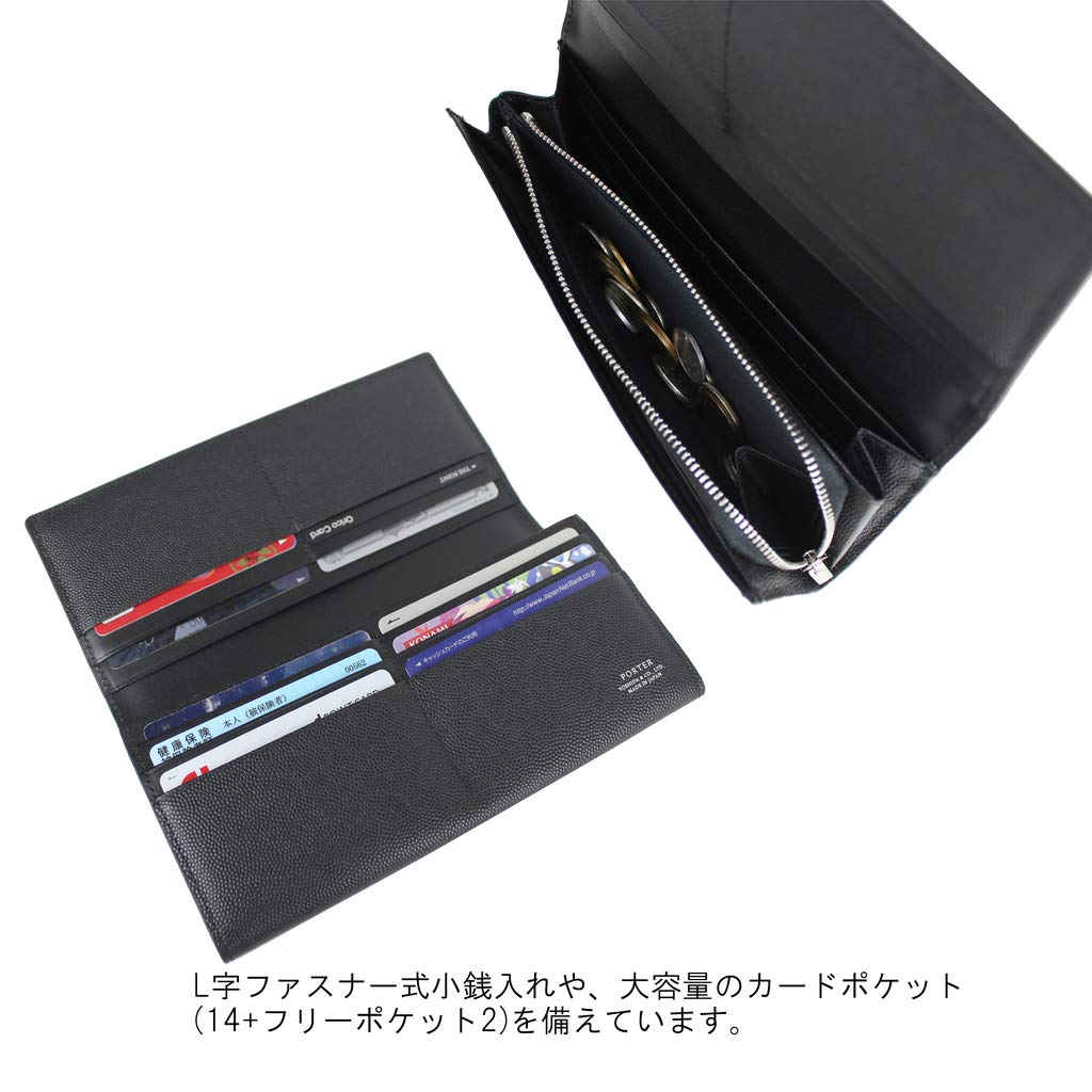 Porter PORTER ABLE Long Wallet WALLET 030-03083 Black10