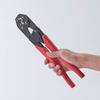 Lobtex Corporation Crimping Tool, AK38A, Red, for 14, 22, and 38mm Diameters